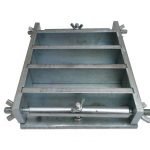 قالب سه خانه فولادی سیمان 16*4*4