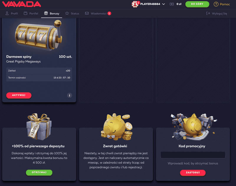 Vavada: Обзор сайта казино